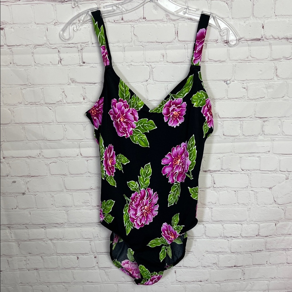 Jantzen Floral One Piece Swimsuit